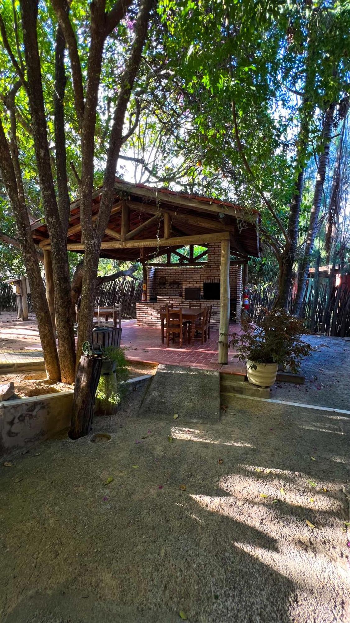 Pousada Rancho Da Serra Martins Bagian luar foto