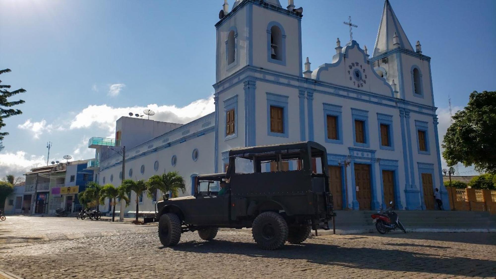 Pousada Rancho Da Serra Martins Bagian luar foto